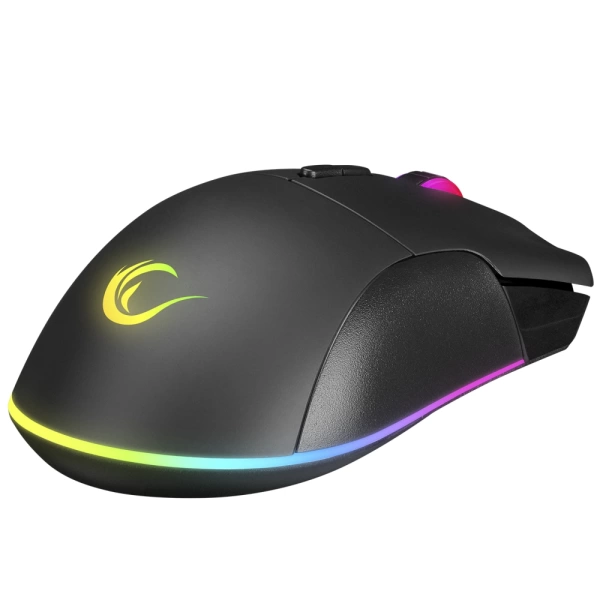 Rampage SMX-R21 COMPACT Usb Siyah RGB 7200dpi / 1000hz Gaming Oyuncu Mouse