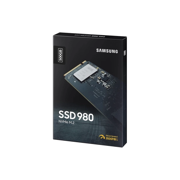 Samsung 980 500GB NVMe Gen3 3100/2600MB/s M.2 SSD