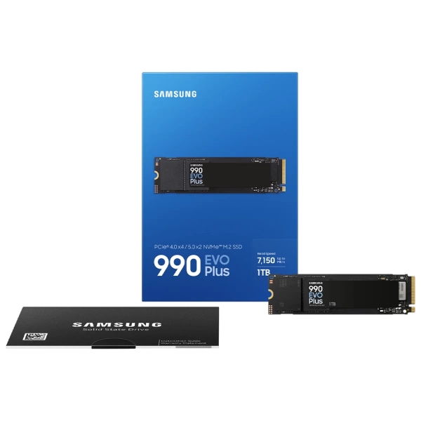 Samsung 990 EVO Plus 1TB NVMe Gen4 7150/6300MB/s M.2 SSD