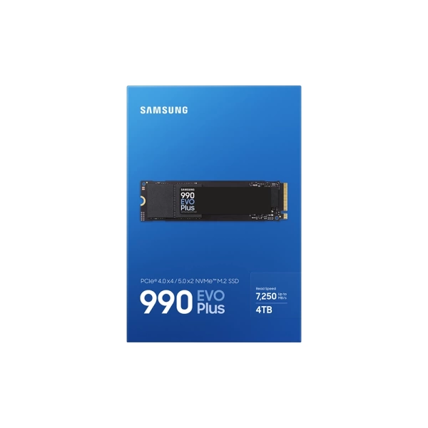 Samsung 990 EVO Plus 4TB NVMe Gen4 7250/6300MB/s M.2 SSD