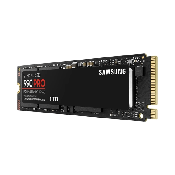 Samsung 990 PRO 1TB NVMe Gen4 7450/6900MB/s M.2 SSD