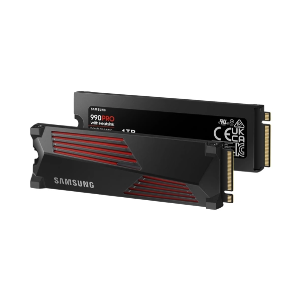 Samsung 990 PRO Soğutuculu 1TB NVMe Gen4 7450/6900MB/s M.2 SSD