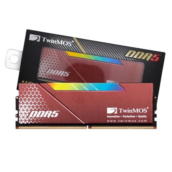 TwinMOS 16GB VoltX Series RGB EXPO 6000mhz CL36 DDR5 Bellek (TMD516GB6000URGB36)