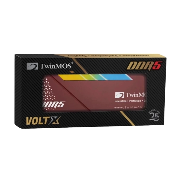 TwinMOS 16GB VoltX Series RGB EXPO 6000mhz CL36 DDR5 Bellek (TMD516GB6000URGB36)