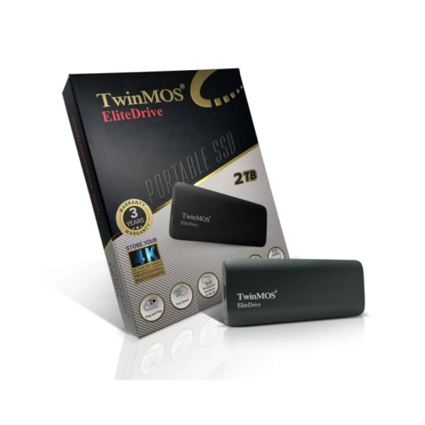 TwinMOS External 2TB PSSD2TBMEDB USB 3.2/Type-C Harici Taşınabilir Depolama