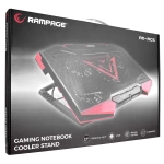 Addison Rampage AD-RC5 Siyah 5 Fan ve 2 Usb 15-17 Notebook Soğutucu Stand