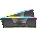 Corsair 32GB(2x16) Vengeance RGB 6400MHz CL32 DDR5 Siyah Dual Kit Bellek