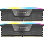 Corsair 32GB(2x16) Vengeance RGB 6400MHz CL32 DDR5 Siyah Dual Kit Bellek