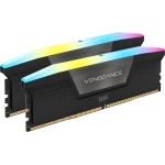 Corsair 32GB (2x16GB) Vengeance RGB 5200MHz CL40 DDR5 AMD EXPO Siyah Dual Kit Ram