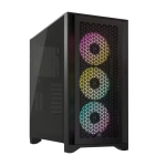 Corsair iCUE 4000D RGB AIRFLOW 850W 80+ GOLD ATX 3.0 Tempered Glass Siyah ATX Mid Tower Kasa