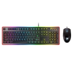 Cougar DF2 Deathfire EX Rainbow Hibrit Gaming Klavye + Mouse Set