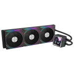 Dragos AquaForge 360 Black ARGB LCD 360mm Intel-AMD Uyumlu Sıvı Soğutucu