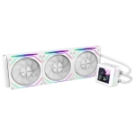 Dragos AquaForge 360 White ARGB LCD 360mm Intel-AMD Uyumlu Sıvı Soğutucu
