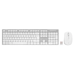 Everest KM-6063 Beyaz/Gri Kablosuz Q Multimedia Klavye + Mouse Set