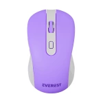 Everest KM-730 Pembe/Beyaz Kablosuz Q Multimedia Klavye + Mouse Set