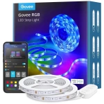 Govee 10 Metre Wi-Fi ve Bluetooth RGB LED Şerit Işık (Alexa ve Google Assistant Uyumlu) H61103A3