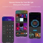 Govee RGBIC 5 Metre Wi-Fi ve Bluetooth LED Şerit Işık (Alexa ve Google Assistant Uyumlu) H618A3D1