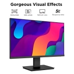 Koorui 21.5 22N1 LED 6ms 75Hz VGA, HDMI VESA 1080p Siyah Monitör