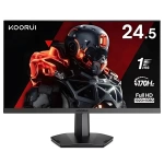 Koorui 24.5 25E3A 1ms 170Hz HDMI, DisplayPort FreeSync VESA 1080p Gaming Siyah Monitör