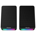 Mikado MD-178 2.0 3W*2 Siyah RGB Aydınlatmalı USB + 3.5mm USB 5V Hoparlör