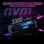 MLD M300 500GB NVMe 3300/3100MB/s Gen3x4 M.2 2280 SSD