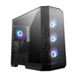 MSI MAG Pano M100R PZ Siyah RGB Temperli Cam mATX Mid Tower Gaming Kasa