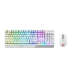 MSI Vigor GK30 Combo RGB + Clutch GM11 Beyaz Gaming Klavye Mouse Set
