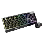 MSI Vigor GK30 Combo RGB + Clutch GM11 Siyah Gaming Klavye Mouse Set