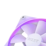 NZXT F120 RGB Beyaz 120 mm Fan (3lü Set)