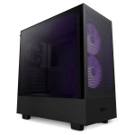 NZXT H5 Flow Edition RGB Siyah Temperli Cam USB 3.2 ATX Mid Tower Kasa