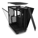 NZXT H6 Flow Siyah Temperli Cam USB 3.2 ATX Mid Tower Kasa