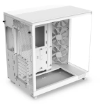 NZXT H6 Flow Beyaz Temperli Cam USB 3.2 ATX Mid Tower Kasa