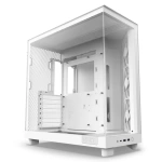 NZXT H6 Flow Beyaz Temperli Cam USB 3.2 ATX Mid Tower Kasa