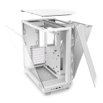 NZXT H6 Flow Beyaz Temperli Cam USB 3.2 ATX Mid Tower Kasa