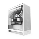 NZXT H7 Flow (2024) Beyaz Temperli Cam USB 3.2 ATX Mid Tower Kasa