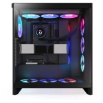 NZXT H7 Flow (2024) RGB Siyah Temperli Cam USB 3.2 ATX Mid Tower Kasa