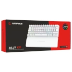 Rampage ALLY K11 Beyaz Rainbow Q Bilek Destekli Red Switch Gaming Oyuncu Klavye