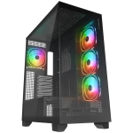 Rampage HYDRA V1 BLACK Type-C+USB3.0+USB2.0 E-ATX Exclusive Gaming Kasa