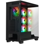 Rampage HYDRA V1 BLACK Type-C+USB3.0+USB2.0 E-ATX Exclusive Gaming Kasa