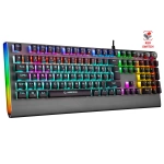 Rampage KB-R210 FAVORY Rainbow Aydınlatmalı  Kristal Red Switch Mekanik Gaming Oyuncu Klavyesi