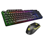 Rampage KM-9858 JAZZY Rainbow Gaming Klavye Mouse Set