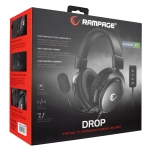 Rampage R36 DROP Siyah USB 7.1 Surround Gaming Mikrofonlu Kulaklık