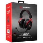 Rampage RMX-G6 HYDRA Siyah USB Rainbow Aydınlatmalı Gaming Mıkrofonlu Kulaklık