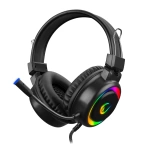 Rampage SN-R10 ALQUIST Siyah 3,5mm RGB Gaming Oyuncu Mikrofonlu Kulaklık