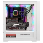 Rampage VOYAGER 750W 80+ BRONZE Beyaz 4*RGB Fan ATX Mid-T Gaming Oyuncu Kasası