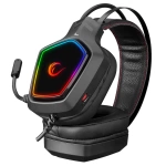 Rampage X-RANGER Siyah 7.1 Surround Sound System RGB Ledli Mikrofonlu Oyuncu Kulaklığı