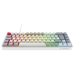 Rampage Yoru Mini RGB Red Switch Mekanik Beyaz/Gri Kablosuz Gaming Klavye