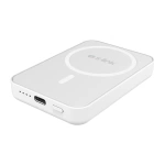 S-link M5 5000mAh PD20W Magsafe 15W Kablosuz Type-C Beyaz Powerbank