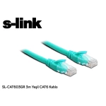 S-link SL-CAT603GR 3m Yeşil CAT6 Kablo CAT6 Kablo