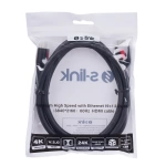 S-link SL-HDM4K011 19+1 HDMI to HDMI (3840*2160) 60Hz Kablo